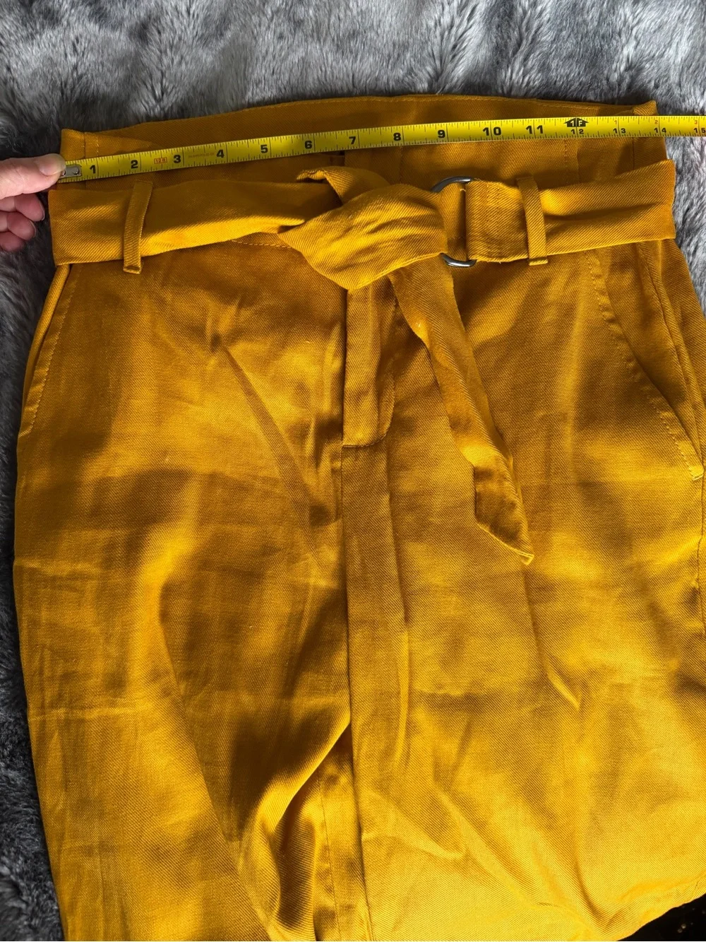 NWT Banana Republic linen blend belted trouser